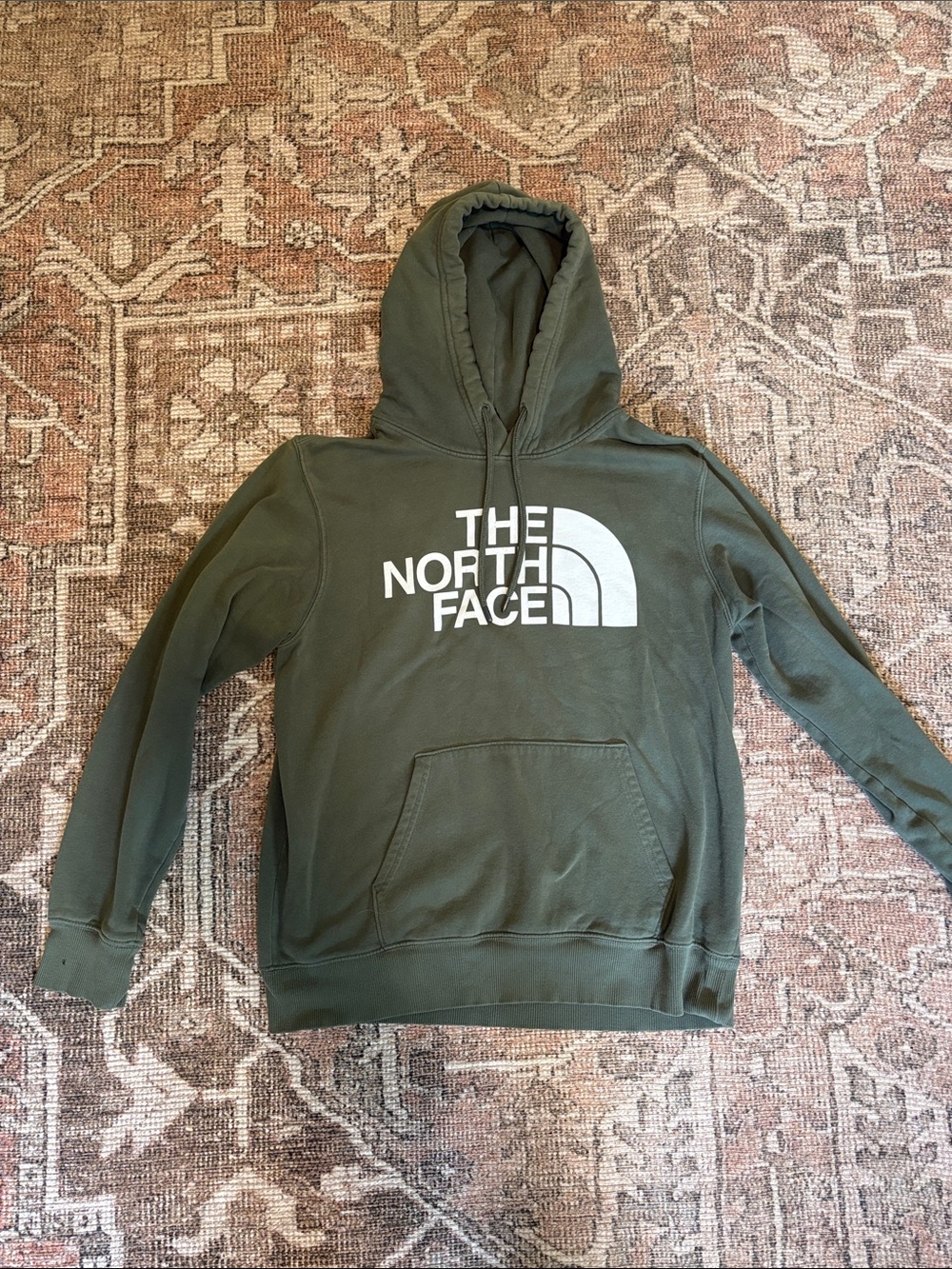 The North Face Men’s Olive Green Halfdome Hoodie